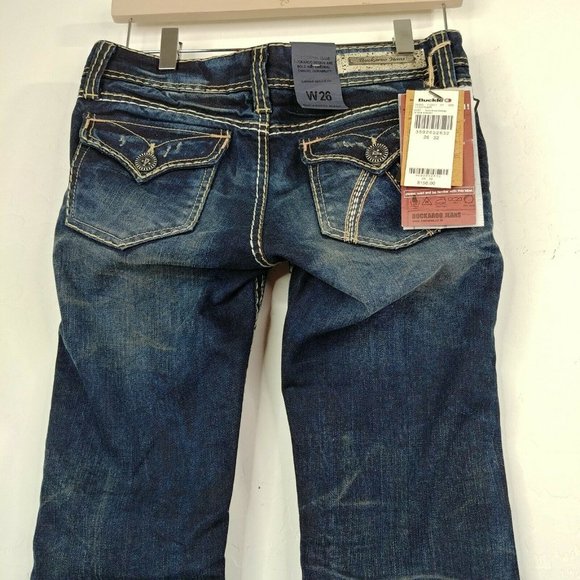 Buckaroo Jeans Buckle Embro Brush Domingo Slim Str - Picture 9 of 11